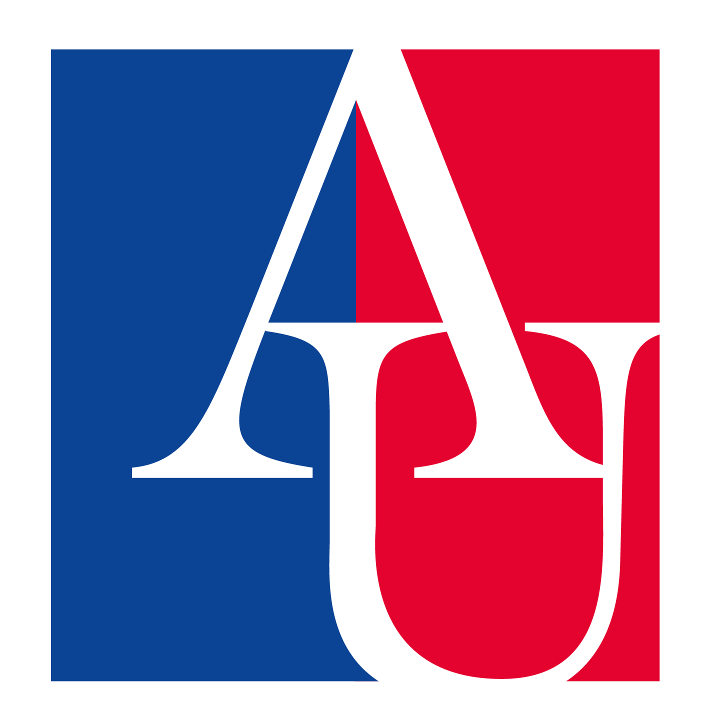 American University logo